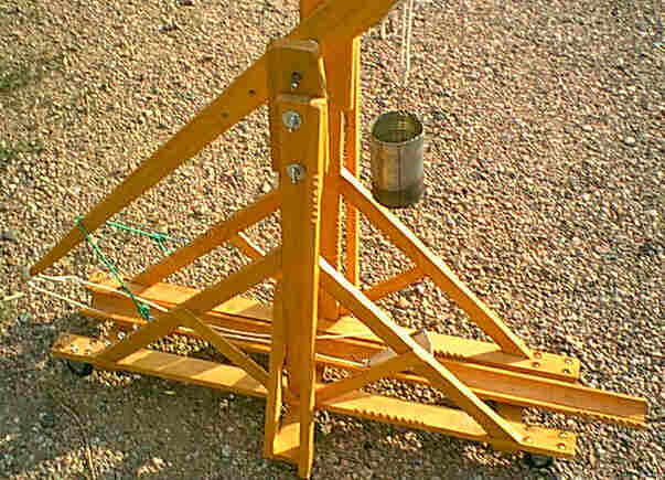 simple catapult design. Trebuchet